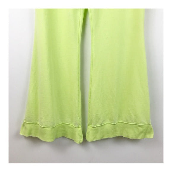 Free People Cozy Cool Girl Sweatpants in Lightening Bug Size Small