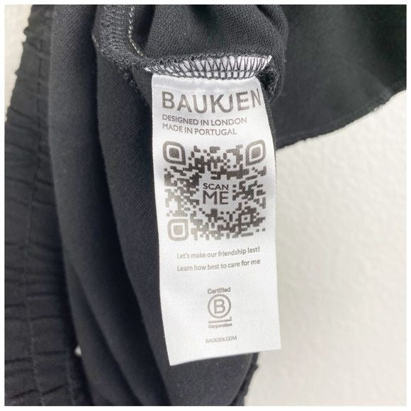 Baukjen Jay Black Pants with Lenzing Ecovero Size 6