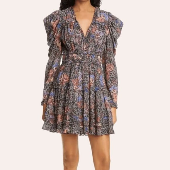 Ulla Johnson Julie Floral Dress Size 4