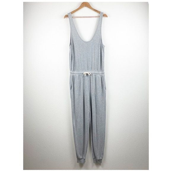 Spiritual Gangster Poppy Jumpsuit in Gray Size Large