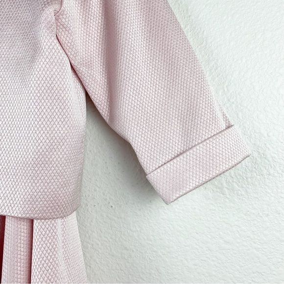 Little Wardrobe London Pink Dress & Jacket Set Size 8-9Y
