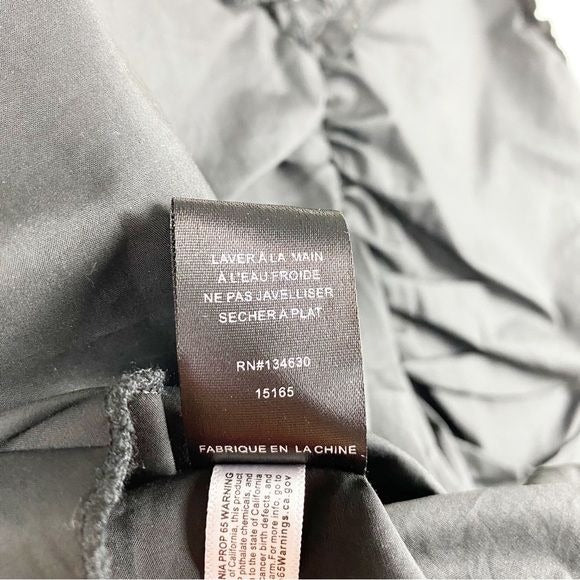 Anthropologie Sunday in Brooklyn Remi Ruffled Peplum Tank in Black Size Medium