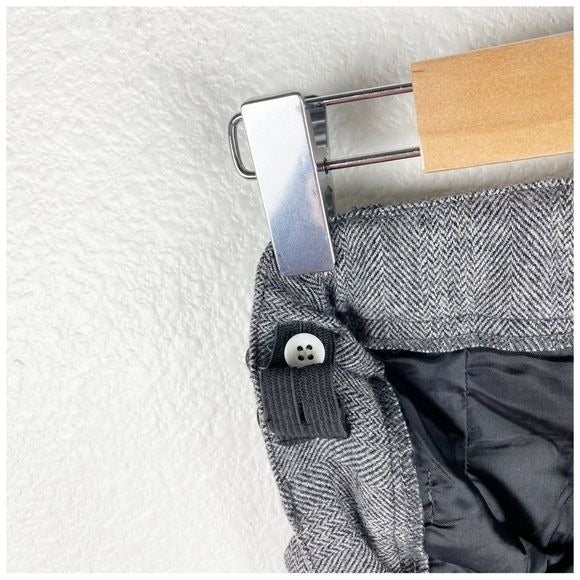 Tom & Drew Kids Herringbone Pants in Gray Size 5