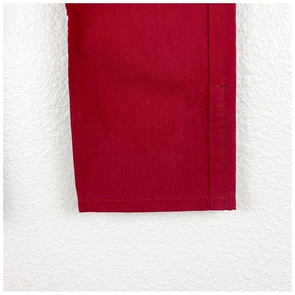 Gucci Kids Red Straight Leg Pants Size 4