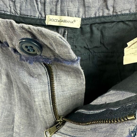 Dolce & Gabbana Kids Chambray Shorts Size 4