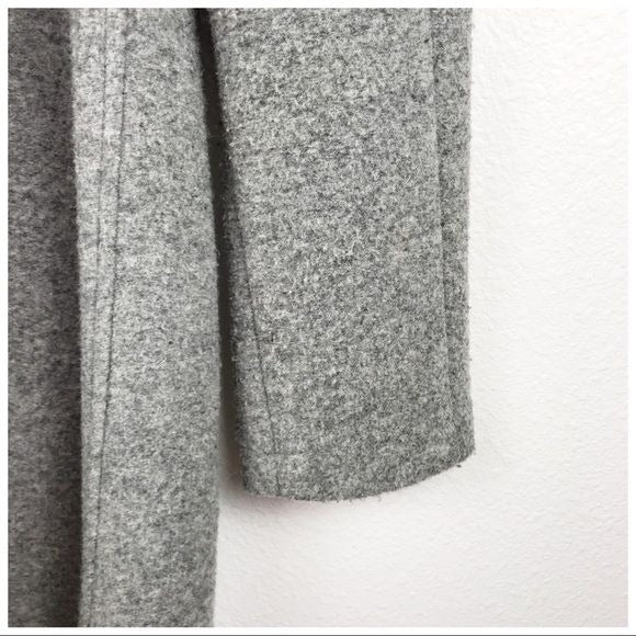 Scotch & Soda Tailored Coat in Heather Gray Size 3/Large