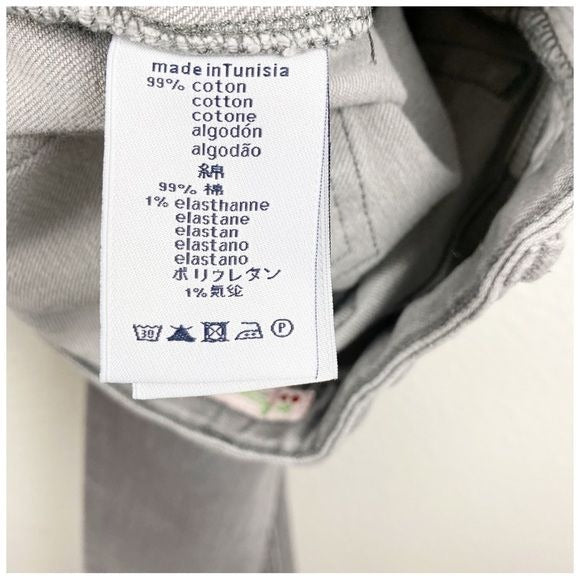 Bonpoint Girls Gray Skinny Jeans Size 8