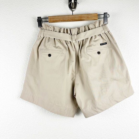 Dolce & Gabbana Tan Paperbag Shorts Size 11/12