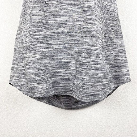 Lululemon Moment To Movement 2-In-1 Tank Space Dye Camo Black White/Black Size 6