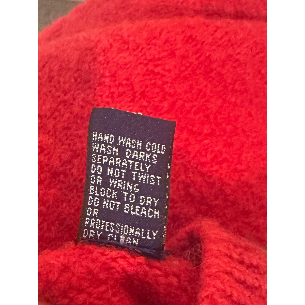 Gap Vintage Red Nordic Fair Isle Knit Mock Neck Sweater - Large