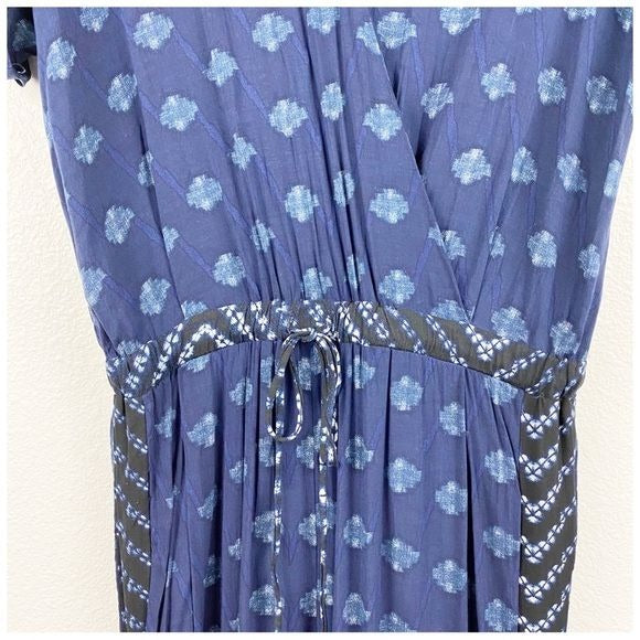 Velvet by Graham & Spencer Indian Challis Cady Jumpsuit in Multi Size Small