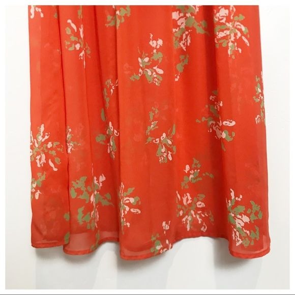 Lush Floral Maxi Dress Size Small