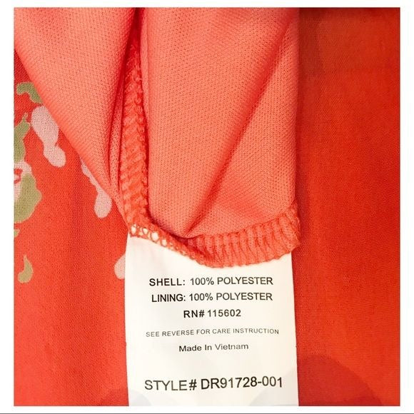 Lush Floral Maxi Dress Size Small