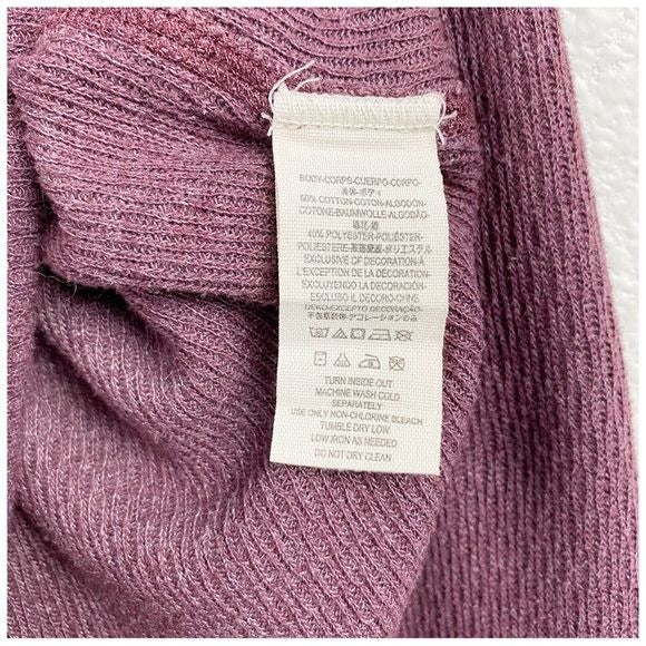 Free People Rainbow Thermal Long Sleeve Size Medium