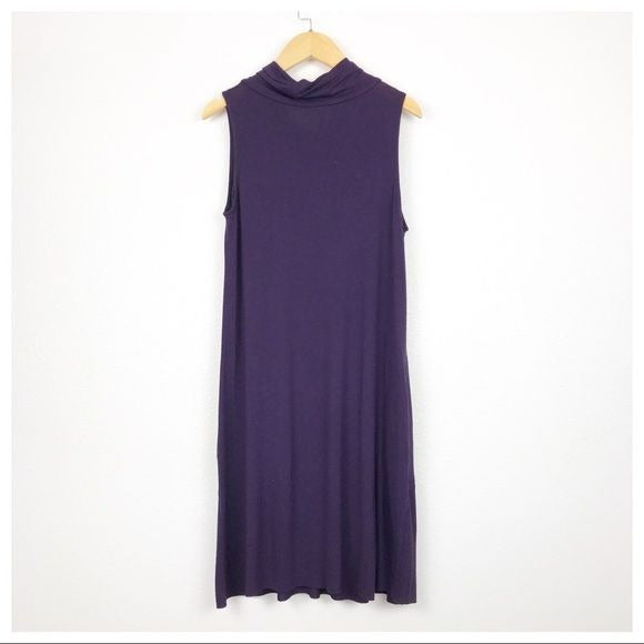 Michael Stars Purple Sleeveless Dress Size OS