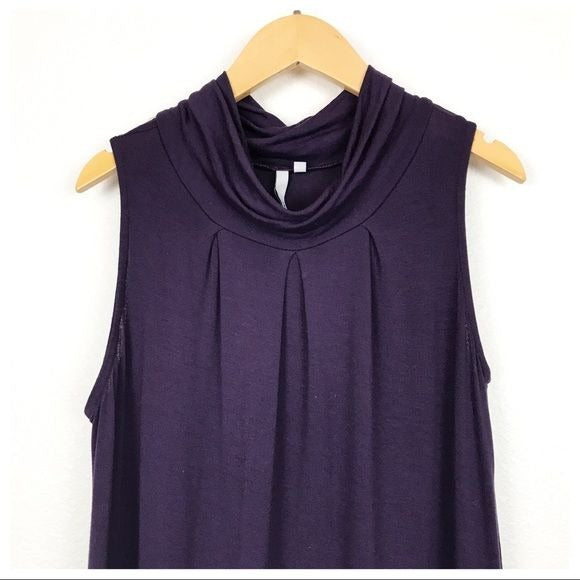 Michael Stars Purple Sleeveless Dress Size OS