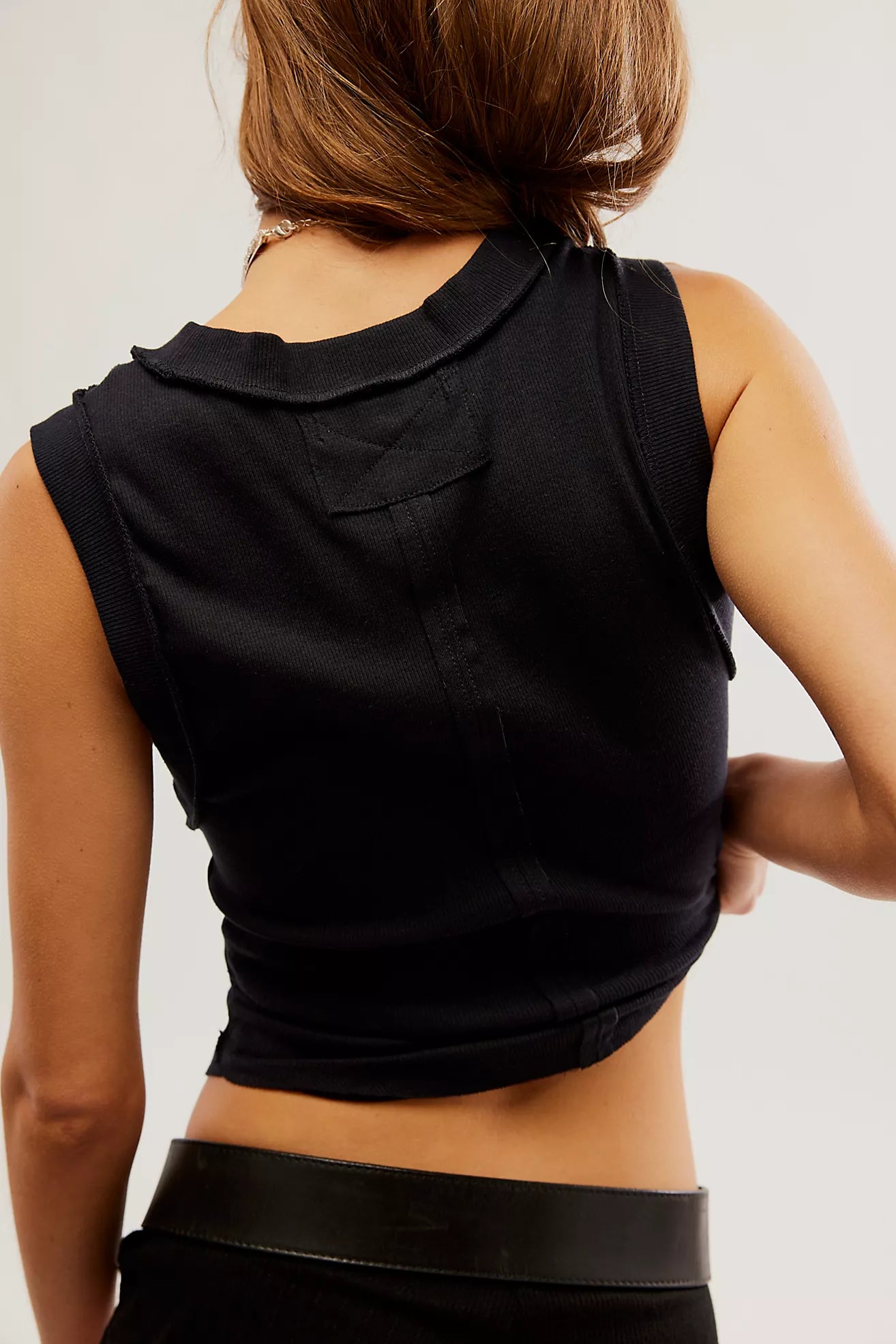 We the Free Kate Tank in Black