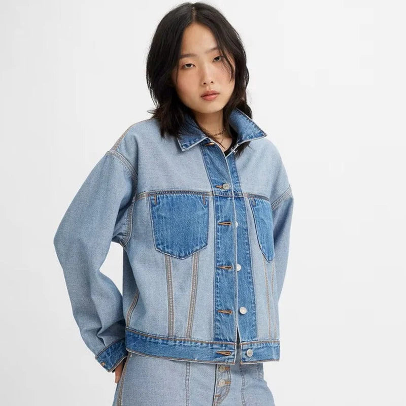 Levi's Reversible Trucker Jacket in Soft as Butter - Small