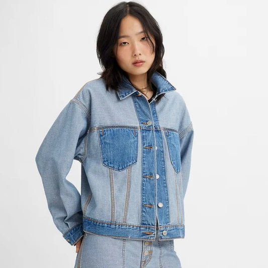 Levi's Reversible Trucker Jacket in Soft as Butter - Small
