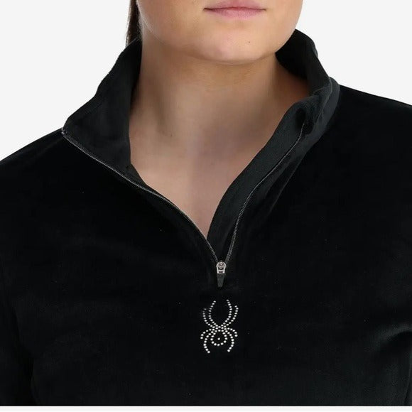 Spyder NWT Shimmer Bug 1/2-Zip Mid-Layer Size XS