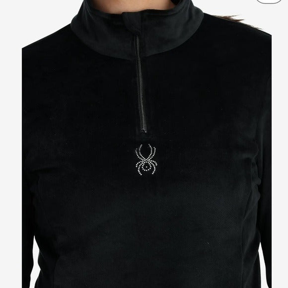 Spyder NWT Shimmer Bug 1/2-Zip Mid-Layer Size XS