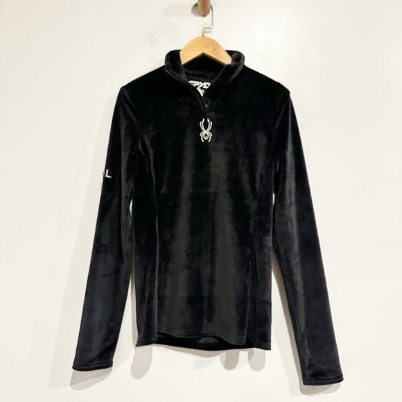 Spyder NWT Shimmer Bug 1/2-Zip Mid-Layer Size XS