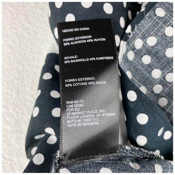 $$ Urban Outfitters Jocelyn Black Floral Wrap Dress Size Small