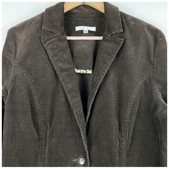 Cabi Brown Corduroy Blazer Size Large