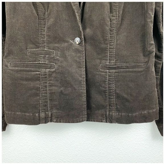 Cabi Brown Corduroy Blazer Size Large