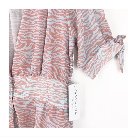 $$ Elizabeth Crosby NWT Romee Mini Dress Size Small