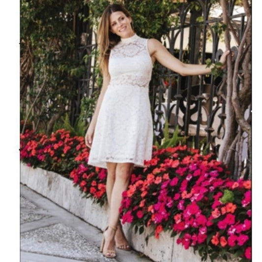 $$ Show Me Your Mumu White Alexa Dress Size Large