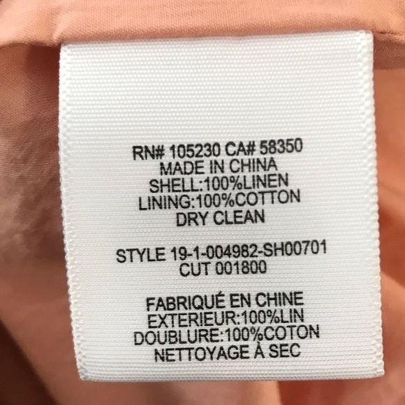 Joie Farron Linen Shorts in Warm Blush Size 0