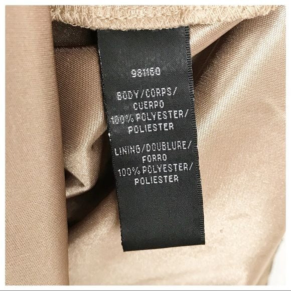 David Meister Sequin Detail Dress Size 6