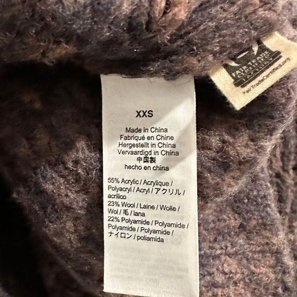 Madewell Pointelle Mockneck Pullover Sweater Size XXS
