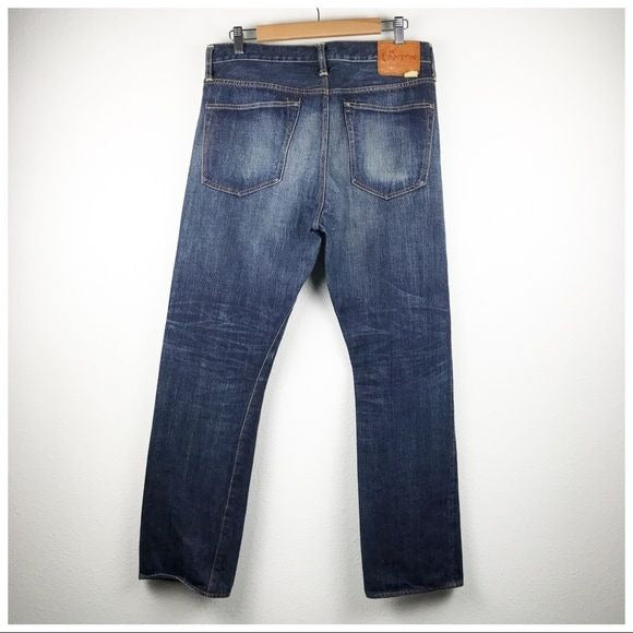 Canton Overalls Japanese Selvedge Denim Jeans Regular Fit 32x30