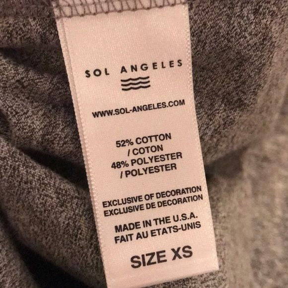 $$ Anthropologie NWT Sol Angeles Apres She Tee Size Small
