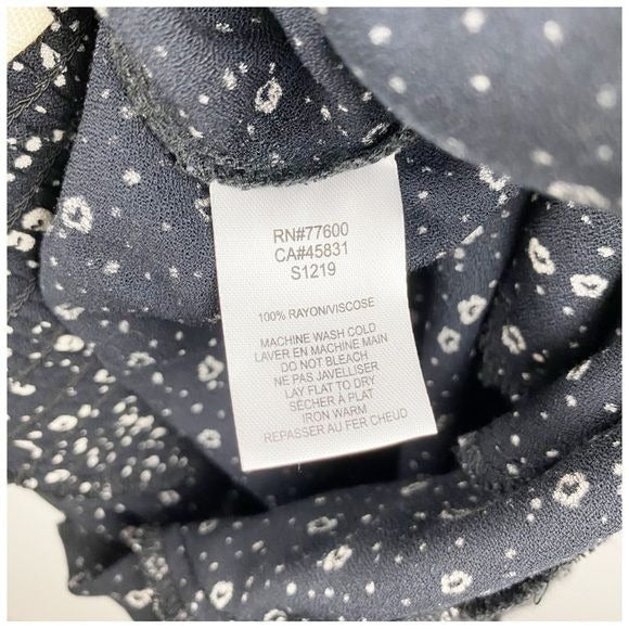 Saltwater Luxe Black Floral Jumpsuit Size XS