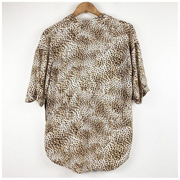 NWT Amuse Society Feline Woven Top Size XS