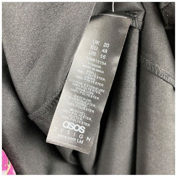 Asos NWT Maternity Square Neck Pleated Midi Dress in Floral Print Size 16