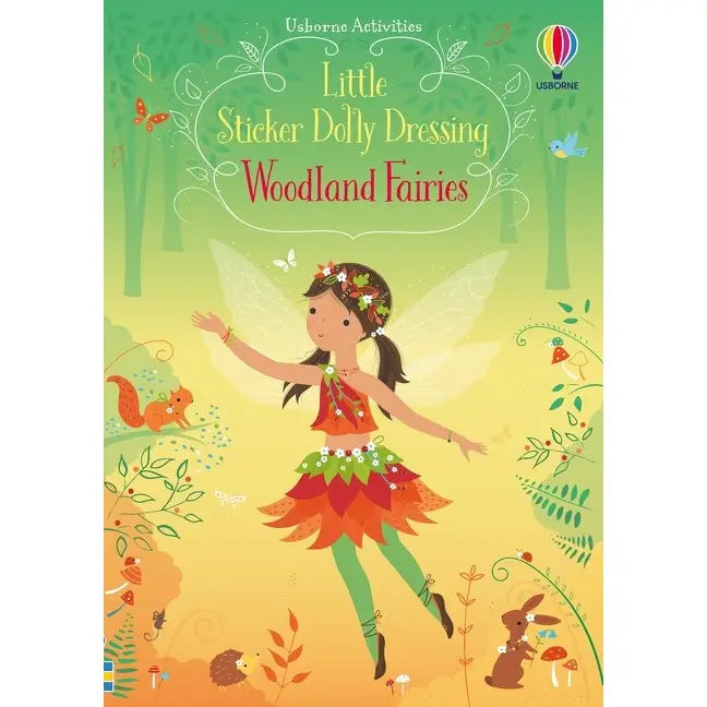 Usborne Little Sticker Dolly Dressing Woodland Fairies Sticker Book