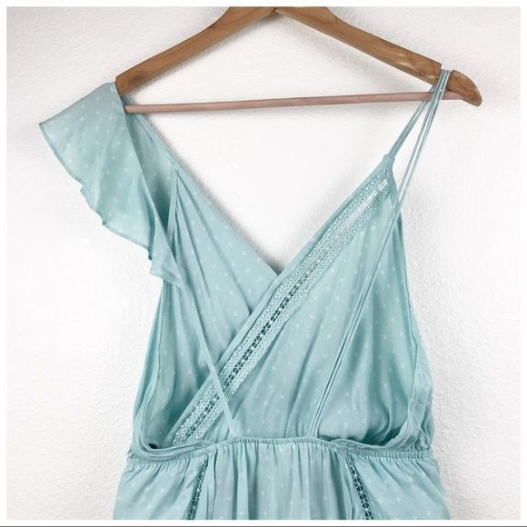 Free People Intimately One of These Days Romper in Sea-foam Size Small