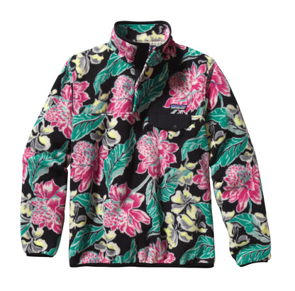 Patagonia Floral Button Fleece - XS