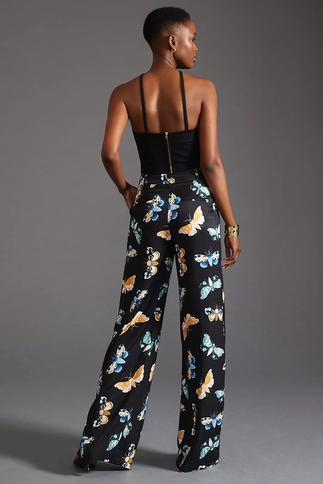 Anthropologie Maeve x Sarah Garden Butterfly Pants - 6