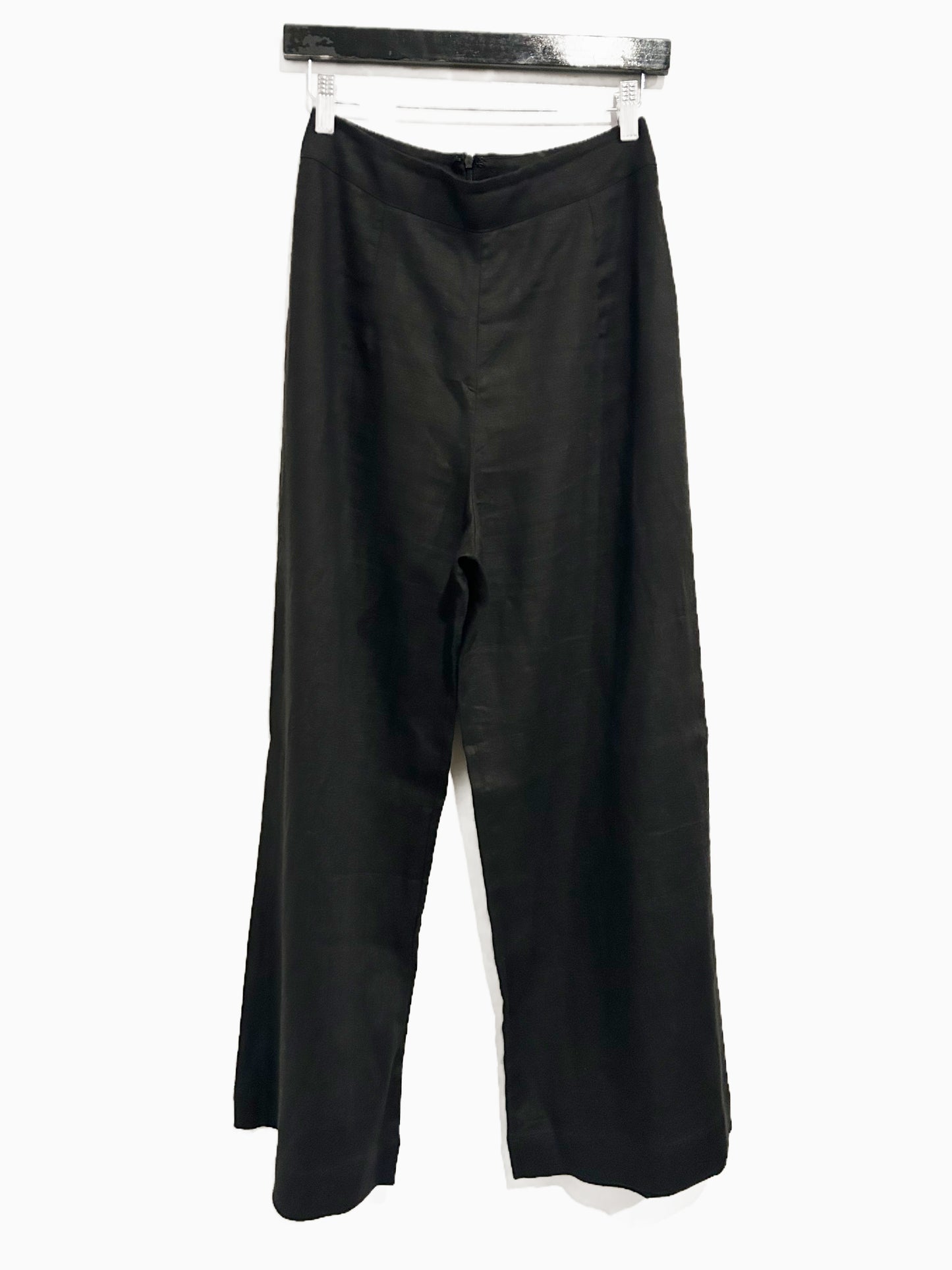 Petal + Pup Black Linen Pant Set - 4