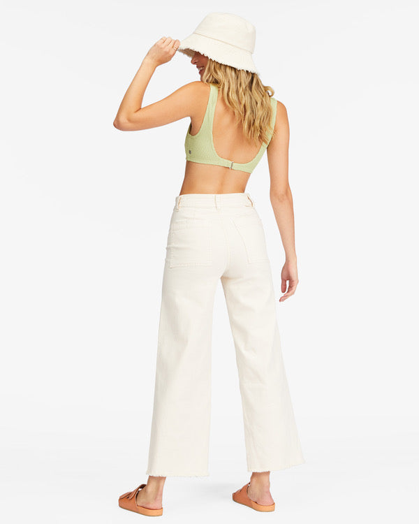 Billabong Free Fall Twill Pant in Antique White - 27