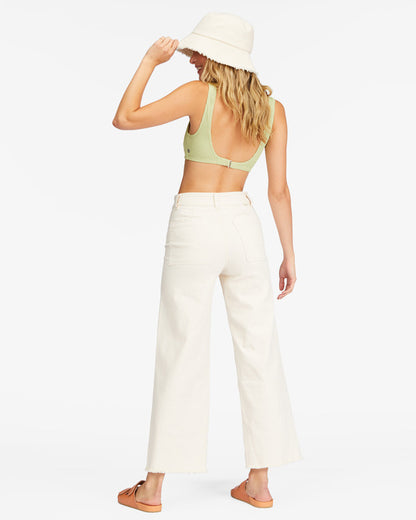 Billabong Free Fall Twill Pant in Antique White - 27