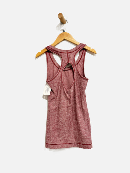 Athleta Purple Nitro Cutout Racerback Tank - XXS