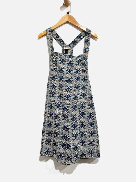 Pataloha Blue Printed Shortalls - Small