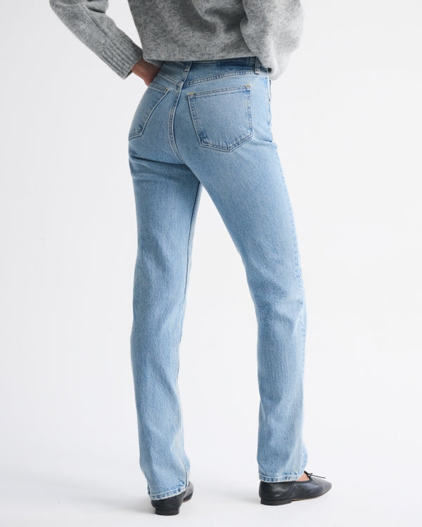 Abercrombie & Fitch Ultra High Rise 90s Straight Jean - 30
