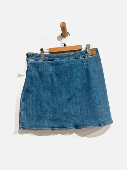 American Eagle Next Level Denim It Knit Mini Skirt - 6